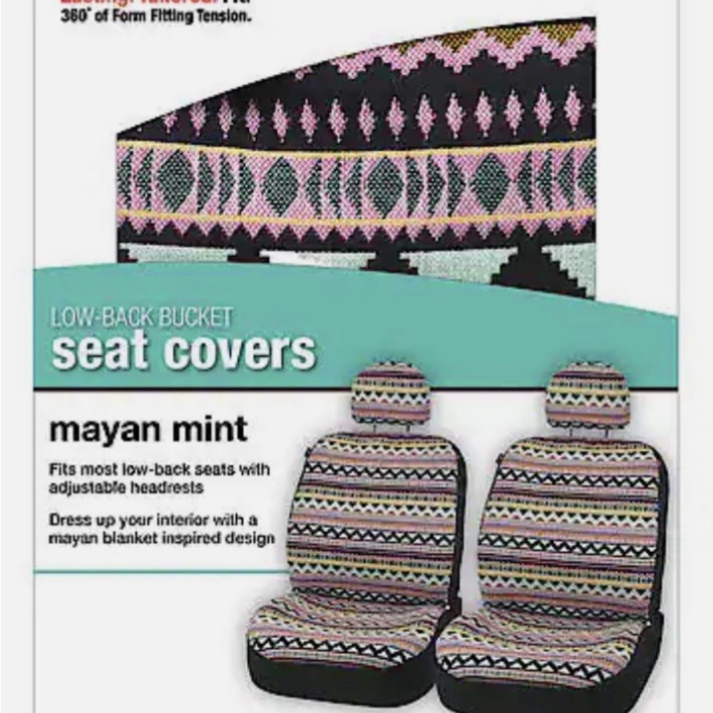 Bell Hyperfit Mayan Mint Seat Covers set of two